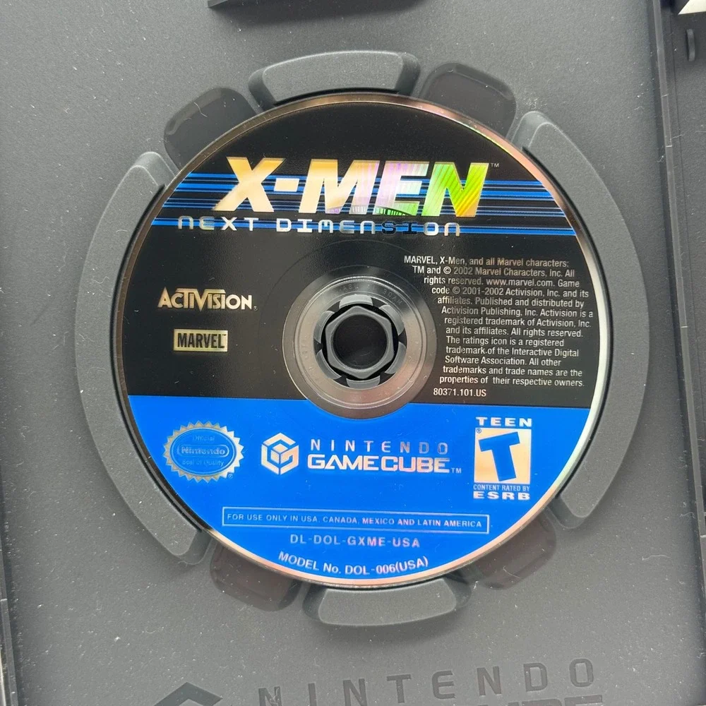 X-Men Next Dimension Nintendo GameCube Complete CIB Video Game